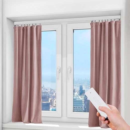 Smart Curtain Motor with Remote, Compatible with Alexa & Google Home App Control - Image 5