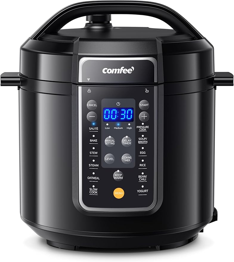 COMFEE' 9-in-1 Electric Pressure Cooker, 14 Presets Instant Multi Cooker Olla by COMFEE