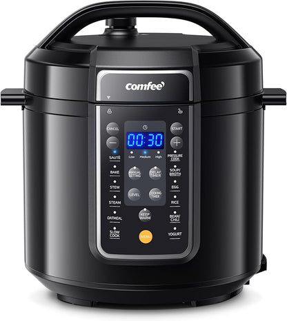 COMFEE' 9-in-1 Electric Pressure Cooker, 14 Presets Instant Multi Cooker Olla by COMFEE