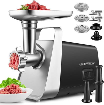 CHEFFANO Meat Grinder Electric, 350W Electric Meat Grinder, Molino De Carne by CHEFFANO