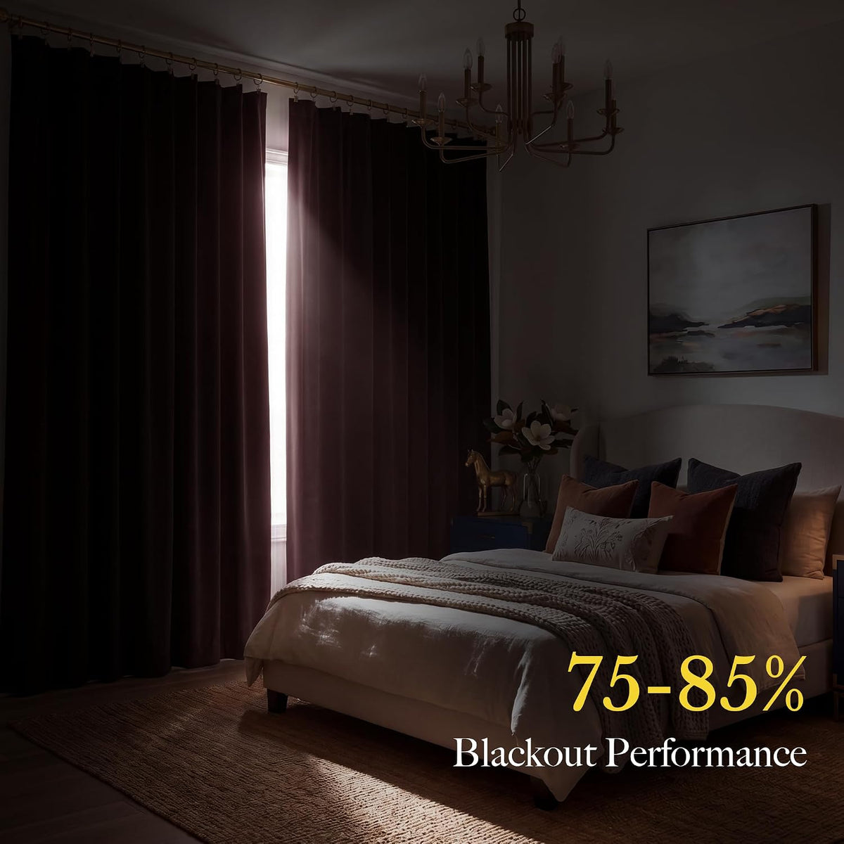 RYB HOME Velvet Curtains 102 inches Long, Extra Long High Ceiling Curtains | Thermal Insulated,Luxurious Home Decor,OEKO-TEX Certified,Apartment Loft Large Windows,W52 x L102,Baby Pink,2 Panels Set