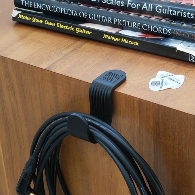 Strumland Music Cable Organizer Set – Peel-and-Stick Guitar Cable Holder & - Image 5