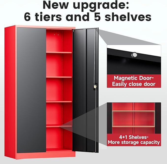 Letaya Metal Storage Cabinets - Image 5