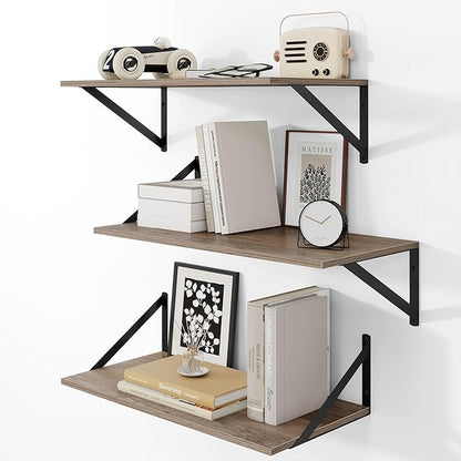 Heimlove 24" W x 12" D Wall Shelves by Heimlove