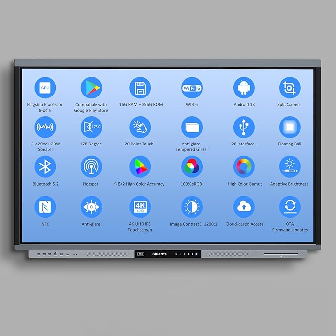 Shiarffe R9 55 Inch Smart Board - Image 6