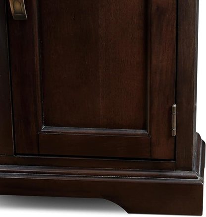Leick Home 81360 Iverson Three Door TV Stand - Image 4