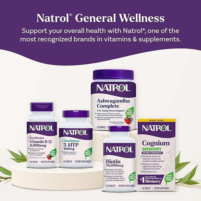 Natrol 5-HTP 200 mg, Time Release, Support a Balanced Mood, Dietary Supplement - Image 9