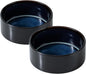 Ceramic 5.1inch Set of 2 Dog and Cat Bowls by Havniva