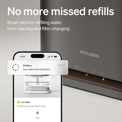 PETLIBRO Upgrade Cat Water Fountain, Cordless Cat Fountain Battery Operated - Image 5