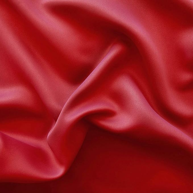 DWCN Blackout Curtains Red Christmas Curtains, Room Darkening Thermal Insulated - Image 3