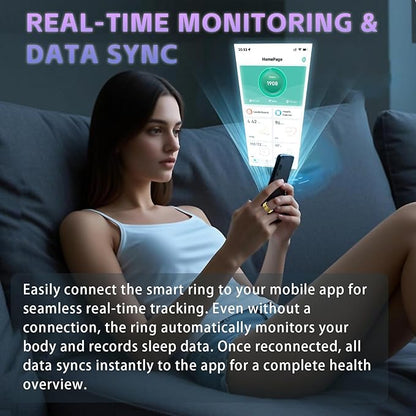 Smart Ring Health Tracker, Fitness Tracker Ring - Image 5