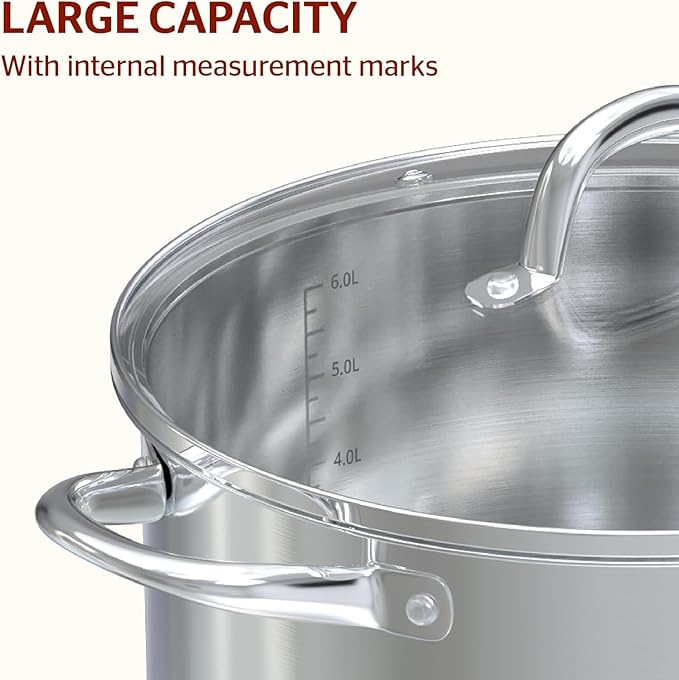 SUNHOUSE Stainless Steel Stock Pot - Image 5