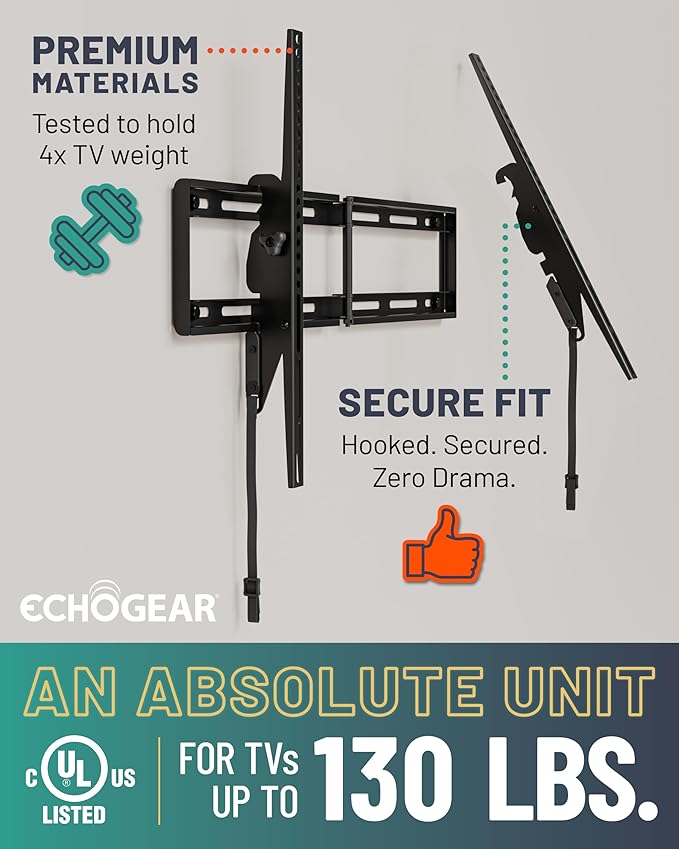 ECHGOGEAR XL Tilting TV Wall Mount - Image 8