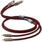 TODN RCA Cables for Audiophile 3ft HiFi Stereo Shielded RCA to RCA Audio Cable by TODNAudio