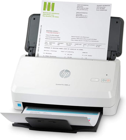 HP ScanJet Pro 2000 s2 35ppm USB 3.0 Color Duplex Scanner - Image 8