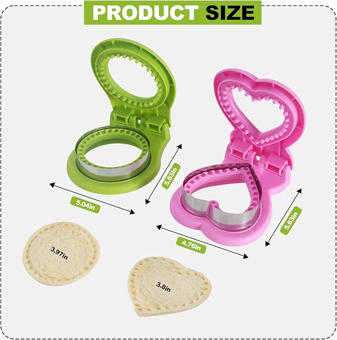 Uncrustable Sandwich Cutter for Kids Lunch - Image 6