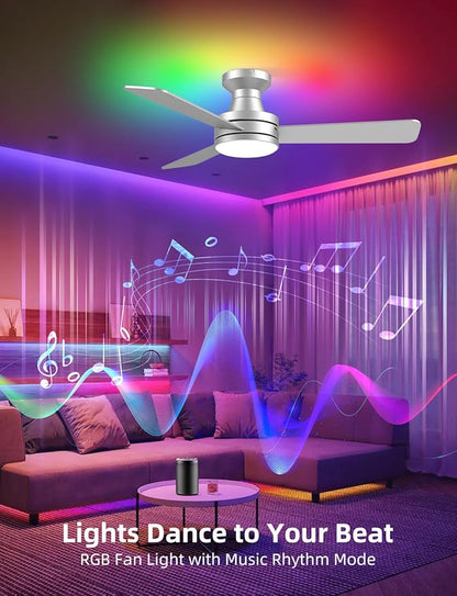 Homlit 42 inch RGB Ceiling Fan - Image 3