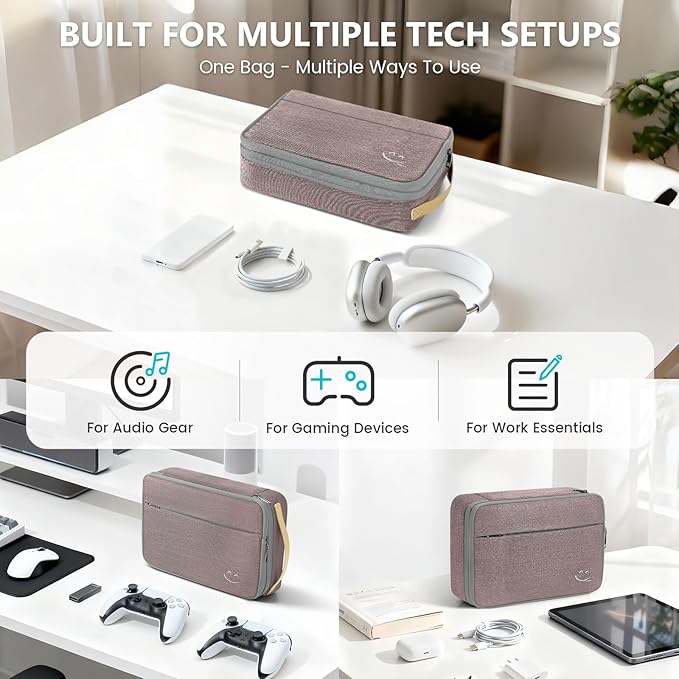 Travelkin Large Cord Organizer Travel, Electronic Organizer Travel Case - Image 8