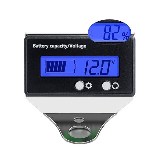 Golf Cart Battery Voltage Meter by DFCROMI