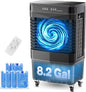 Auertech 8.2 Gal Swamp Cooler, 2800 CFM Portable Evaporative Air Cooler by Auertech