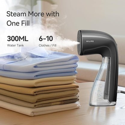 HiLIFE Steamer for Clothes, 1100W Clothes Steamer - Image 3
