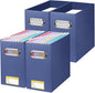 BALEINE File Organizer Box, Cardboard File Folder Organizer by BALEINE