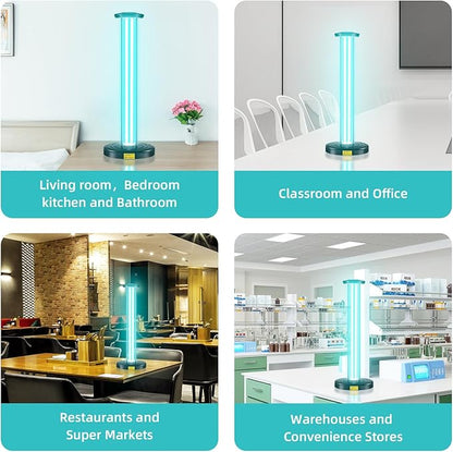 JTAPURE 100W UV Light, Ultraviolet Lamp Purifier - Image 4