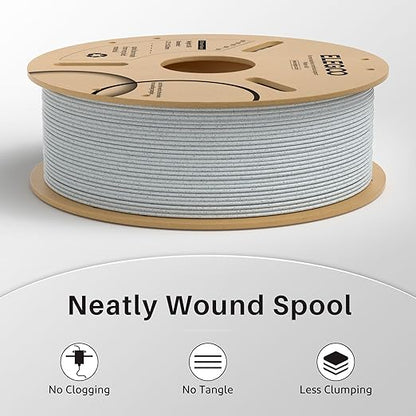 ELEGOO PLA Filament 1.75mm Marble 1KG, 3D Printer Filament Dimensional Accuracy - Image 4