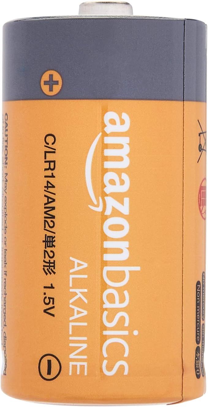 Amazon Basics C Cell All-Purpose Alkaline Batteries, 5-Year Shelf Life - Image 2