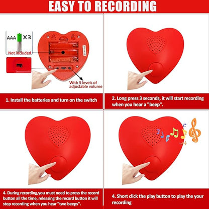 Voice Recorder for Stuffed Animal, JRGKJCP 5min Personal Voice Message - Image 3