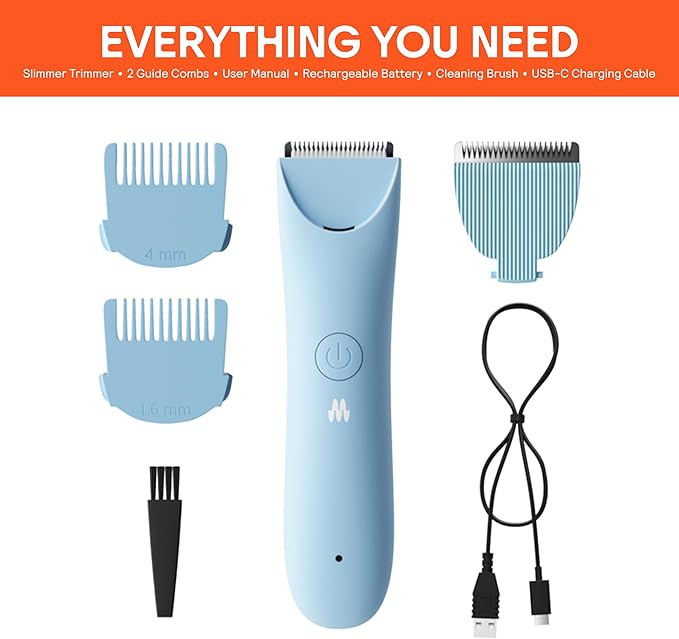 MERIDIAN Slimmer Trimmer – Electric Bikini Line & Pubic Hair Trimmer - Image 4