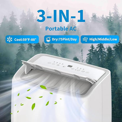 Portable Air Conditioners 14, 000 BTU, Portable AC Units - Image 4