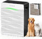 mooka air purifier for home pet large room, main product view