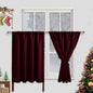 JIUZHEN Short Blackout Curtains by JIUZHEN