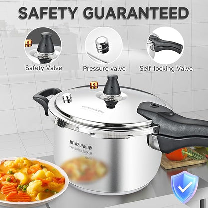 Stainless Steel Pressure Cooker - Image 6