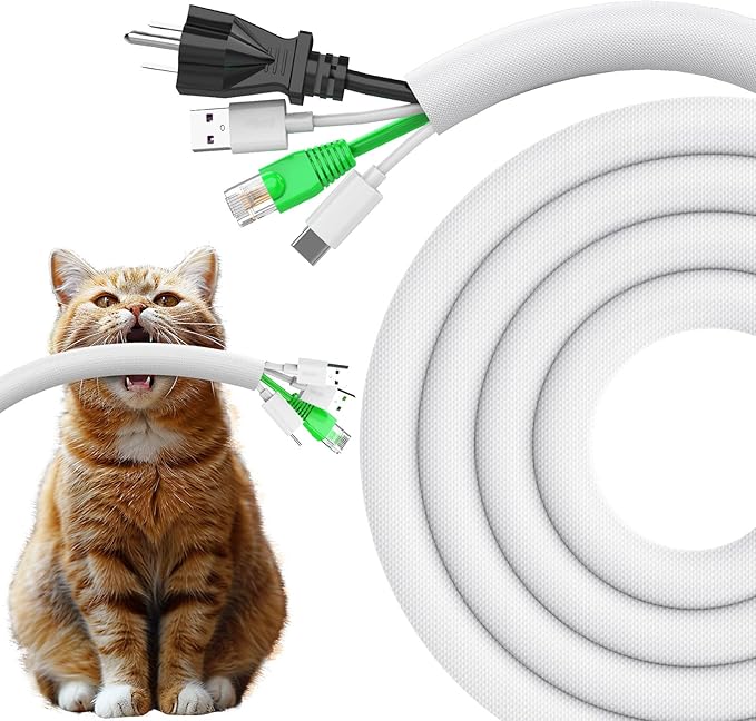 UOMTFAI Dog and Cat Cord Protector 25ft by UOMTFAI