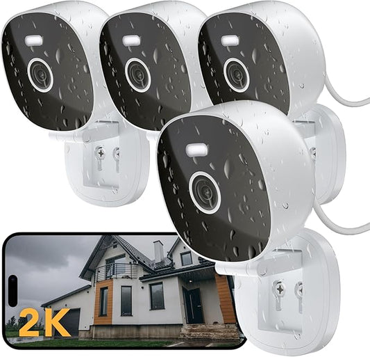 2K Security Camera, Outdoor/Indoor by FamViva