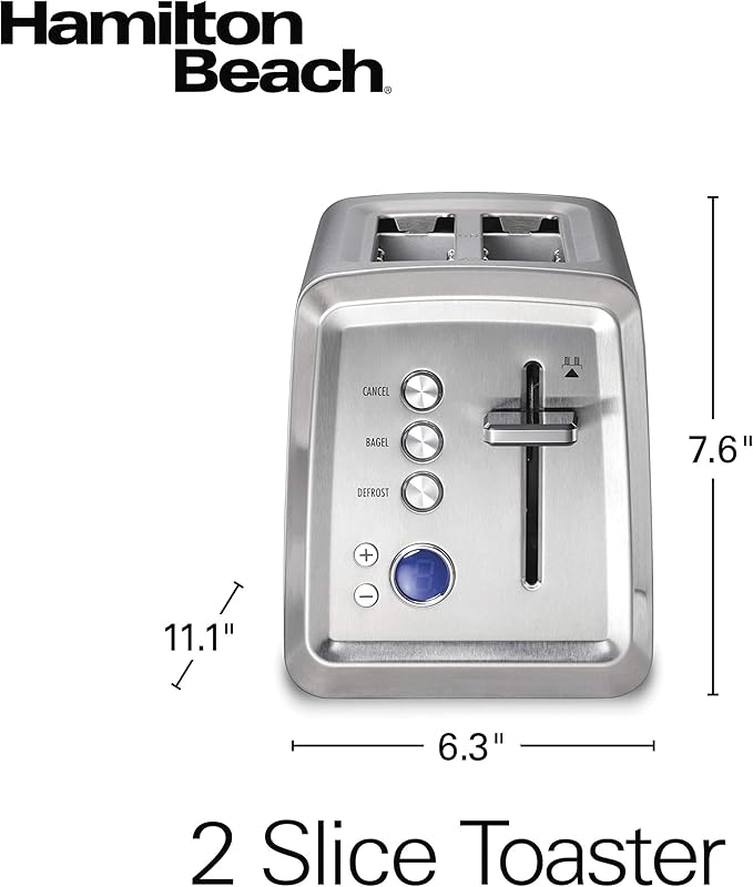 Hamilton Beach 2 Slice Toaster - Image 6