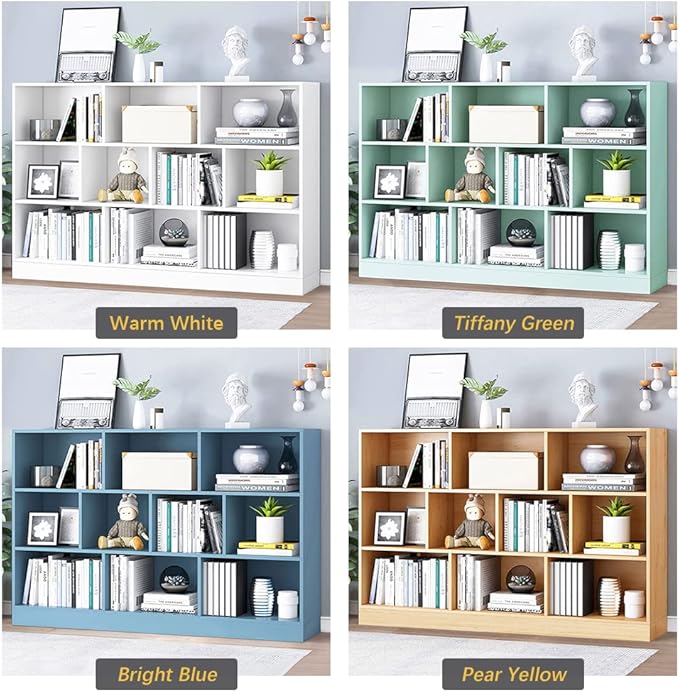 IOTXY Open Shelf Low Bookcase - Image 3