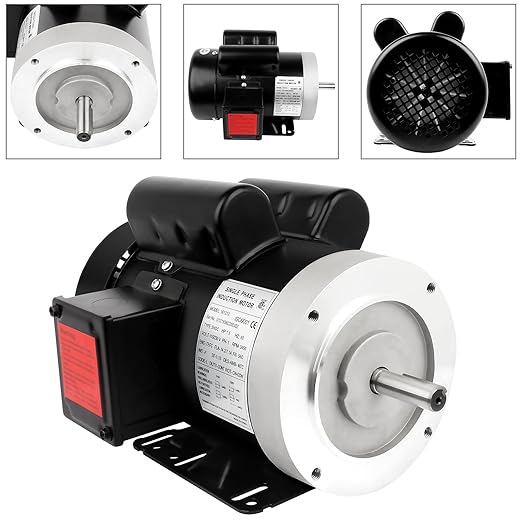1.5HP Electric Motor 3450RPM Reversible Single Phase 56C Frame General Purpose - Image 5