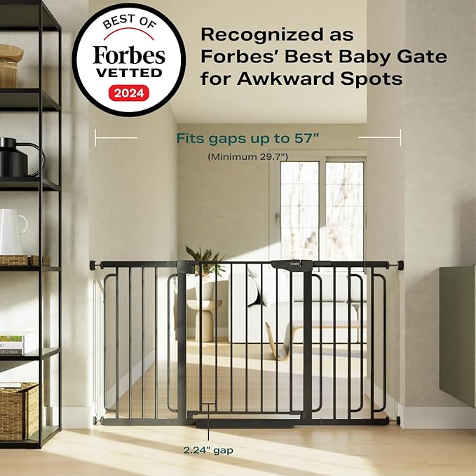 Cumbor 29.7-57" Extra Wide Baby Gate - Image 2