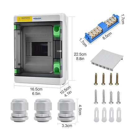 Mollom 5 Way HA Series Power Distribution Box - Image 2