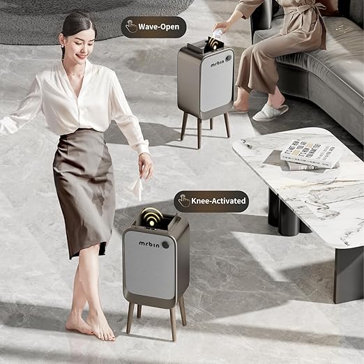 MRBIN Motion Sensor Trash Can Bathroom - Image 4