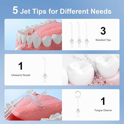 Electric Water Flosser Water Flosser Portable Dental Flosser Oral Cleaning - Image 2