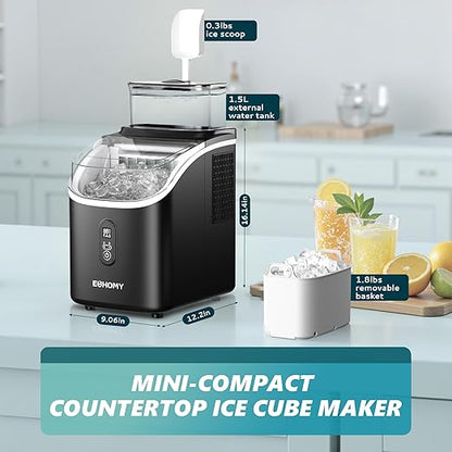 EUHOMY Ice Cube Maker Machine Countertop - Image 8