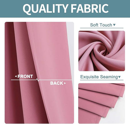 ChrisDowa Blackout Curtains 90 Inches Long - Image 3
