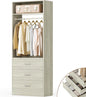 Freestanding 2FT Closet System by Besiost