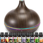 Aromatherapy Essential Oil Diffuser Set - 550ML Ultrasonic Humidifier by HealthyLifeStyle