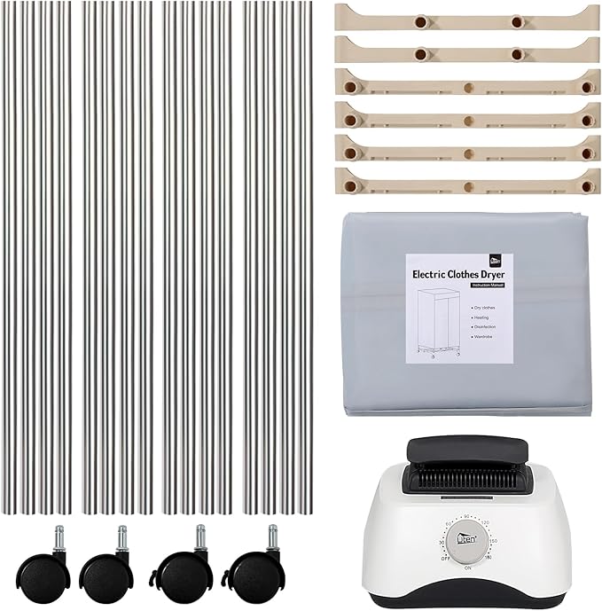 Uten Clothes Dryer Machine, Laundry Drying Wardrobe - Image 7