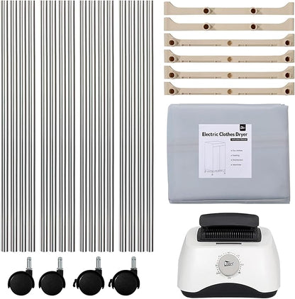 Uten Clothes Dryer Machine, Laundry Drying Wardrobe - Image 7